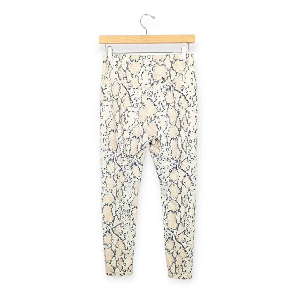 All Fenix White Python Snake Print 7/8 Leggings S… - image 2